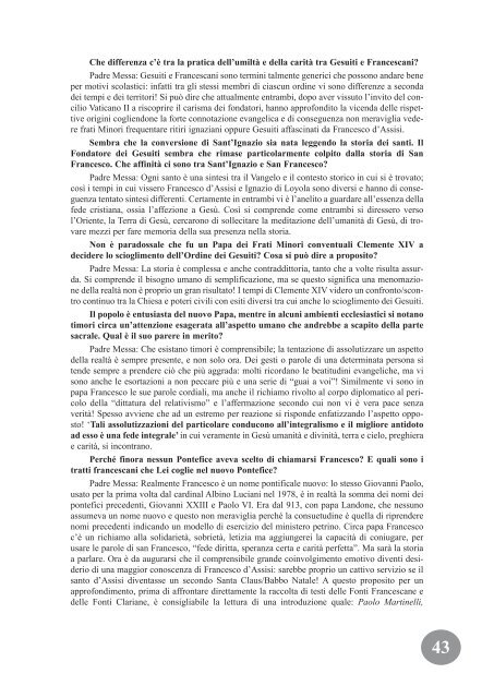 Notiziario dei Frati Cappuccini (aprile 2013) - go to site