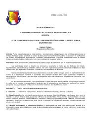 Ley de Transparencia y Acceso a la InformaciÃ³n PÃºblica ... - Infomex