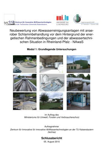 Schlussbericht - Wasserwirtschaftsverwaltung Rheinland-Pfalz