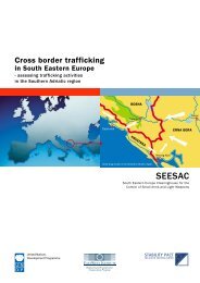 Cross border Trafficking in South Eastern Europe - seesac