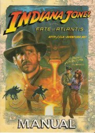 Manual de Indiana Jones and the Fate of Atlantis - La Aventura es ...
