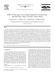Effect of time delay and storage temperature on blood gas and acid ...