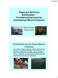 Estado de los recursos marinos y sus mercados emergentes