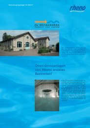 Seewasserwerk Romanshorn - Rheno Umwelttechnik AG