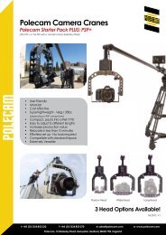 Polecam Camera Cranes - Video Cine Import