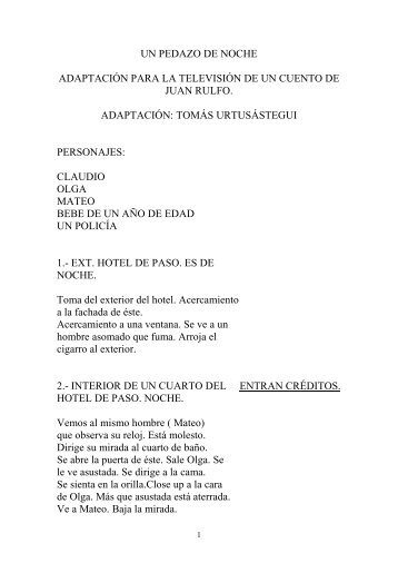 OBRAS/UN PEDAZO DE NOCHE RULFO.pdf - Tomás Urtusástegui