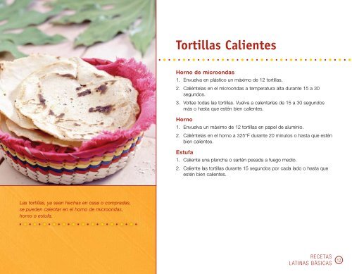 Recetas Latinas Saludables Hechas con Amor - California ...