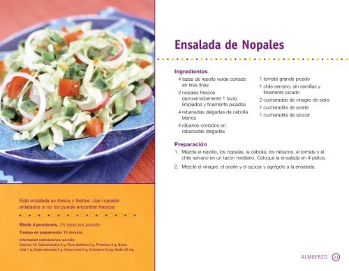 Recetas Latinas Saludables Hechas con Amor - California ...