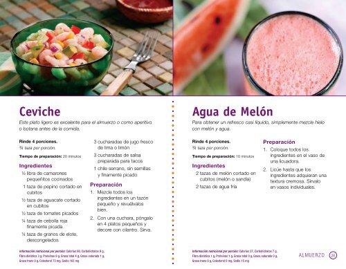 Recetas Latinas Saludables Hechas con Amor - California ...