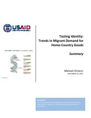 Tasting Identity: Trends in Migrant Demand for Home-Country Goods