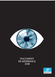 Document de référence 2008 - Essilor