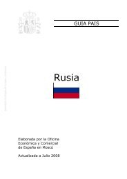 GUIA DEL PAIS RUSIA.pdf - CÃ¡mara de Comercio de Valencia