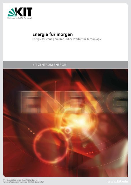 energieumwandlung - KIT - Zentrum Energie