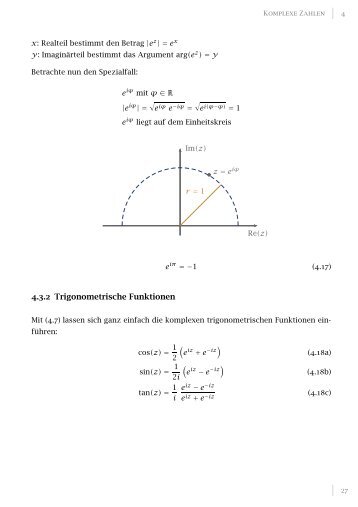 Komplexe Zahlen 2