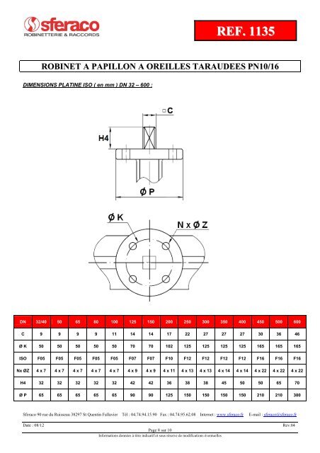 AccÃ©der Ã  la fiche technique - Pack-Service