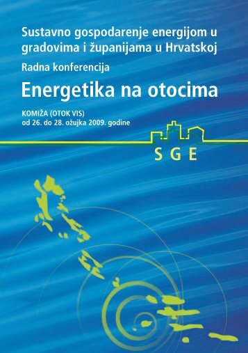 Konferencija Energetika na otocima - broÅ¡ura konferencije - EE