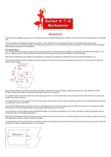 Mech Kit Assembly Instructions - Hollywood Foundry