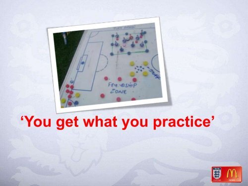 DEVELOPING PRACTICE - The Football Association