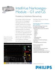 IntelliVue Narkosegas- Module â G1 und G5 - Berkner Beerwald