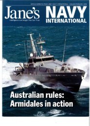 Armidales in action. Reprint from Jane's Navy ... - Austal Ships