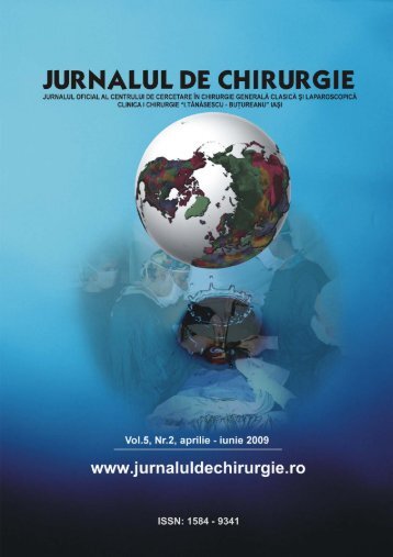 Full text PDF (5.2 MB) - Jurnalul de Chirurgie