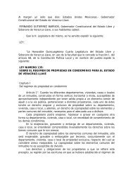 ley numero 135 sobre el regimen de propiedad en condominio