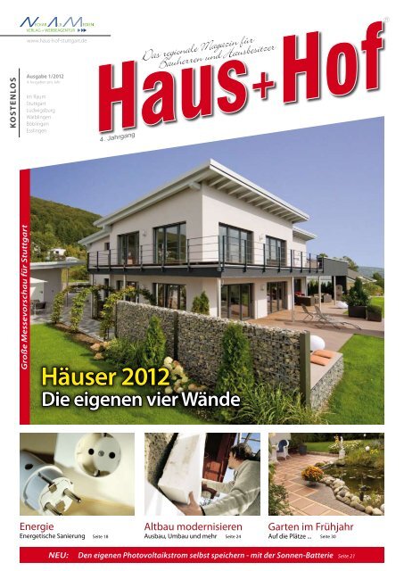 Häuser 2012 - Haus+Hof Stuttgart