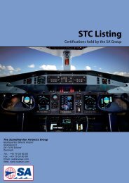 STC Listing - Scandinavian Avionics