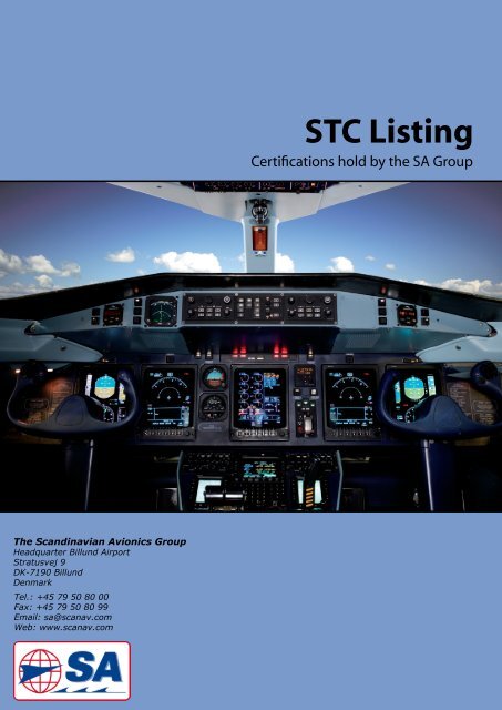 STC Listing - Scandinavian Avionics