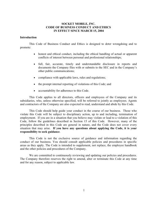 Magyar Telekom Group Code Of Business Conduct And Ethics – HWIX