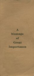 Page 1 Page 2 Key to a Deeper Understand- ing of Human Nature ...