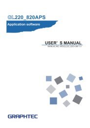 Download the GL220 Software Controller User's ... - Graphtec America