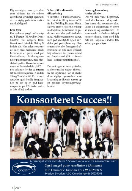 4-2004 - Dansk Holstein