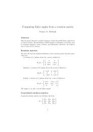 Computing Euler angles from a rotation matrix - truesculpt