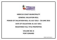 HCM Gv2012_FT_Volume8-PORT EDWARD - Hibiscus Coast ...