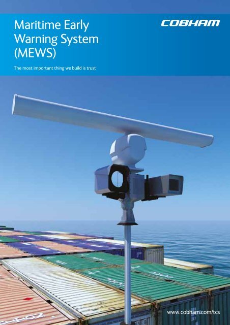 Maritime Early Warning System &#40;MEWS&#41;