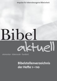 Bibelstellenverzeichnis der Hefte 1 â 110 - Missionarische Dienste