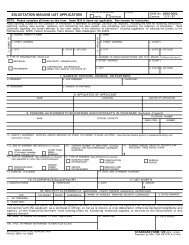 Standard Form 129 - Energy.gov - EERE