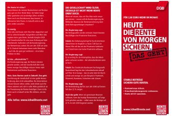 Flyer_Rente_2012_screen.pdf - Rente muss zum Leben reichen