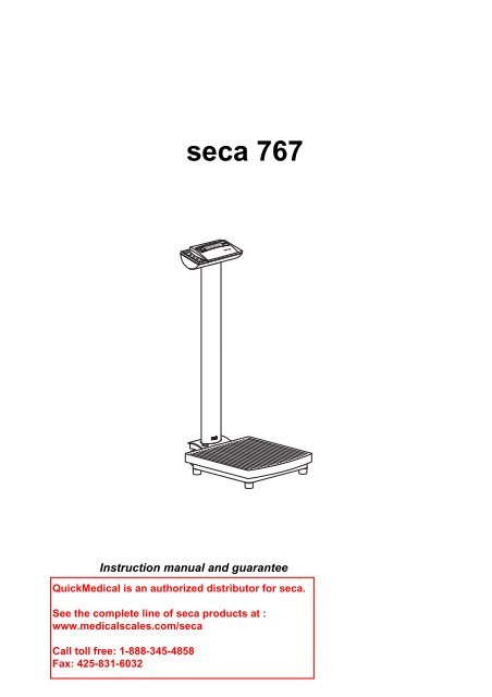 seca 767 - QuickMedical