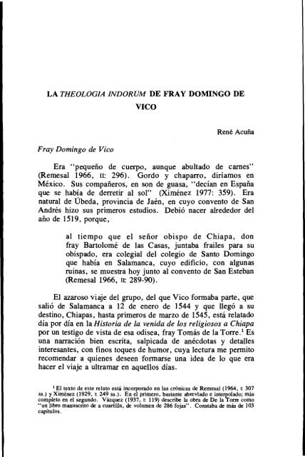 LA THEOLOGIA INDORUM DE FRAY DOMINGO DE VICO ... - Inicio