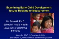 Why measure child development?