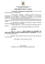 resolução nº 655/12 - cib/rs - Secretaria Estadual da Saúde do Rio ...