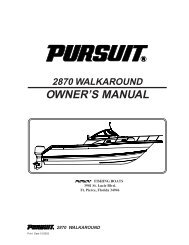 Walkaround-2870 - Pursuit Boats