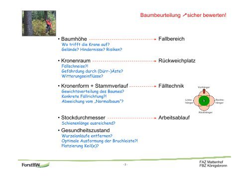 Merkblatt FÃ¤lltechniken