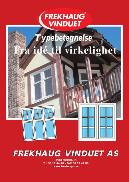 Typebetegnelser - Fana Glass