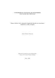 Marco teórico de la asimetría izquierda-derecha en reacciones ...