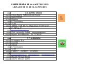 EQUIPOS PARTICIPANTES y CAPITANES (PDF) - Puntodeset.com