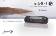 IN.K400 Manual - Aqua Spa Pak