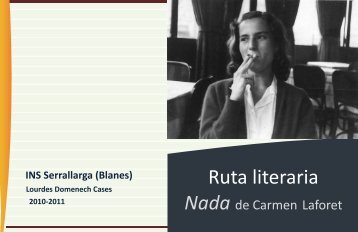 Nada de Carmen Laforet - Materiales de Lengua y Literatura